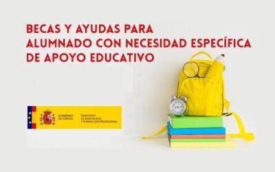 BECAS PARA ALUMNOS CON NECESIDAD ESPECÍFICA DE APOYO EDUCATIVO