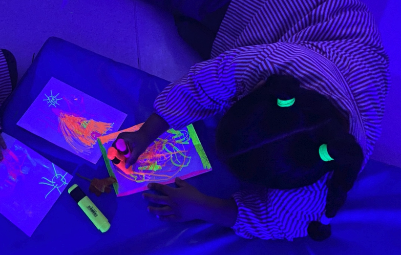 Taller de luz negra